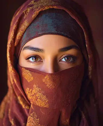 Woman bg Dark